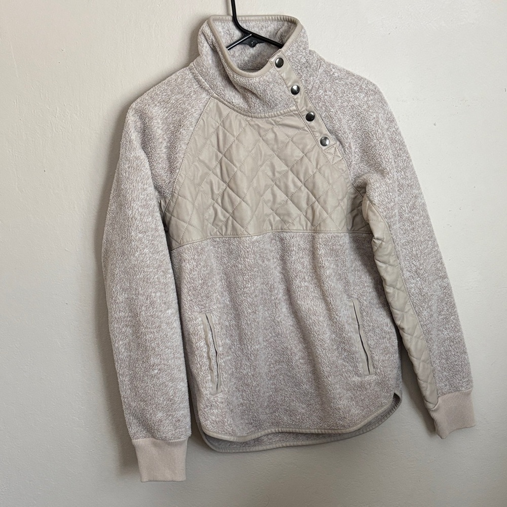 Abercrombie & Fitch Quilted Cowl Neck Sweater size XS